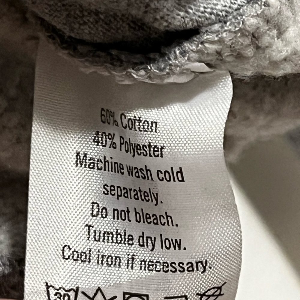 JANIE AND JACK Boys 18-24mo Quarter Button Pullover Sweater Navy Gray Cotton - Picture 6 of 6